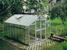 LIMES Skleník VARIANT typ J 4 - sklo Helios 4mm - pozink. profil